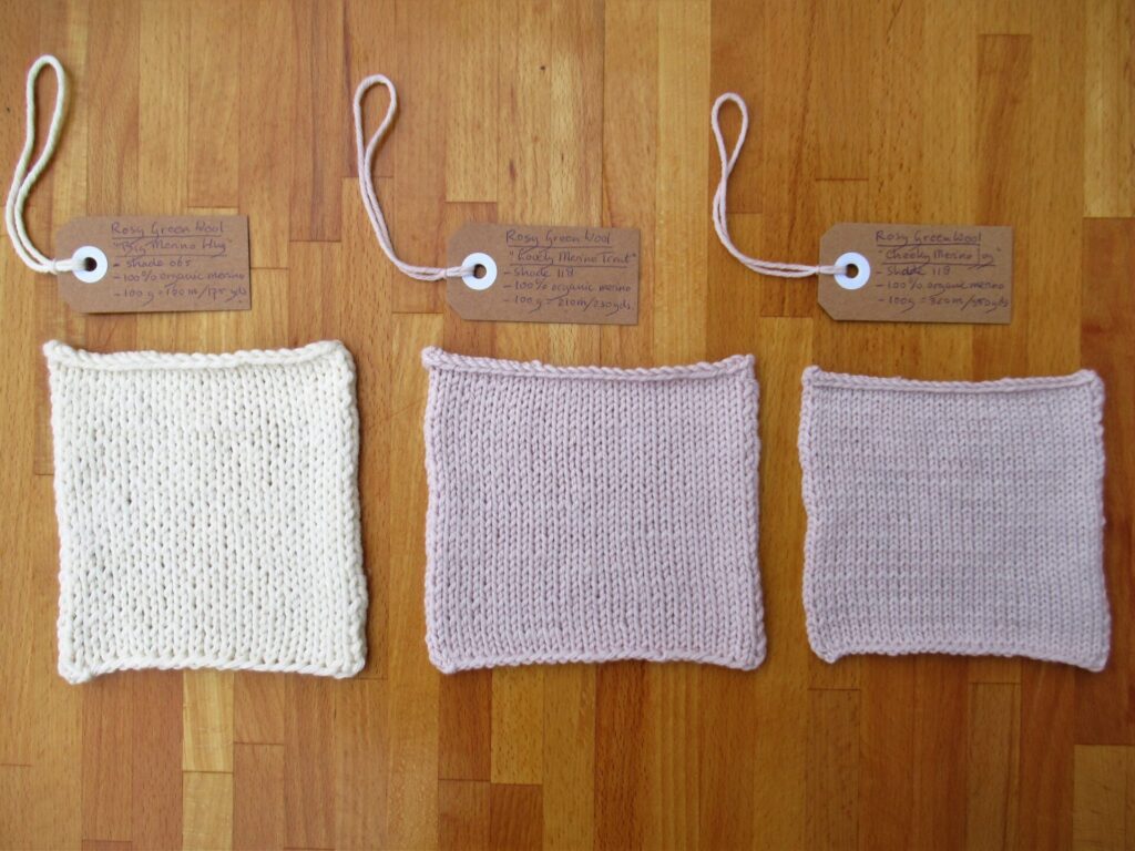 3 Organic Cotton Yarns Compared – Merula Designs